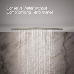 WaterTile Rain 9-7/8" Square 2.4 GPM Overhead Showering Panel with Four 22-Nozzle Fully Adjustable Sprayheads Featuring MasterClean Sprayfaces - lfufj8e0zapjltnjrnob@2x.jpg