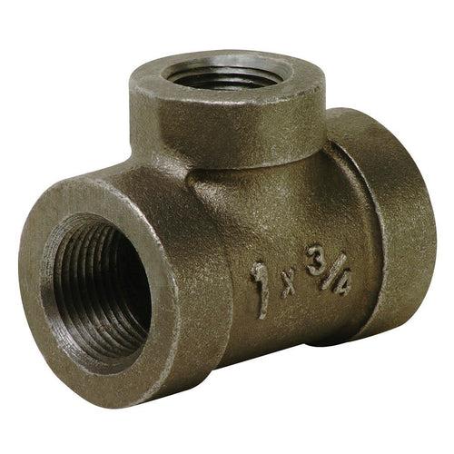 Tee, 1-1/4 x 3/4 in, FNPT, 300 lb, Malleable Iron, Black - lfxhkmnstouxovew71nu_x500.jpg