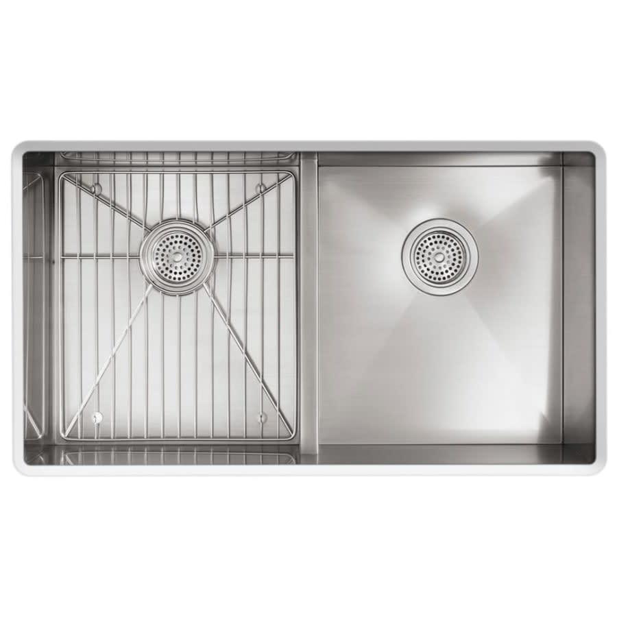 Vault 33" Double Basin Top-Mount/Under-Mount 18-Gauge Stainless Steel Kitchen Sink with Smart Divide - lgfqjkda2tnxzbtovdkq@2x.jpg
