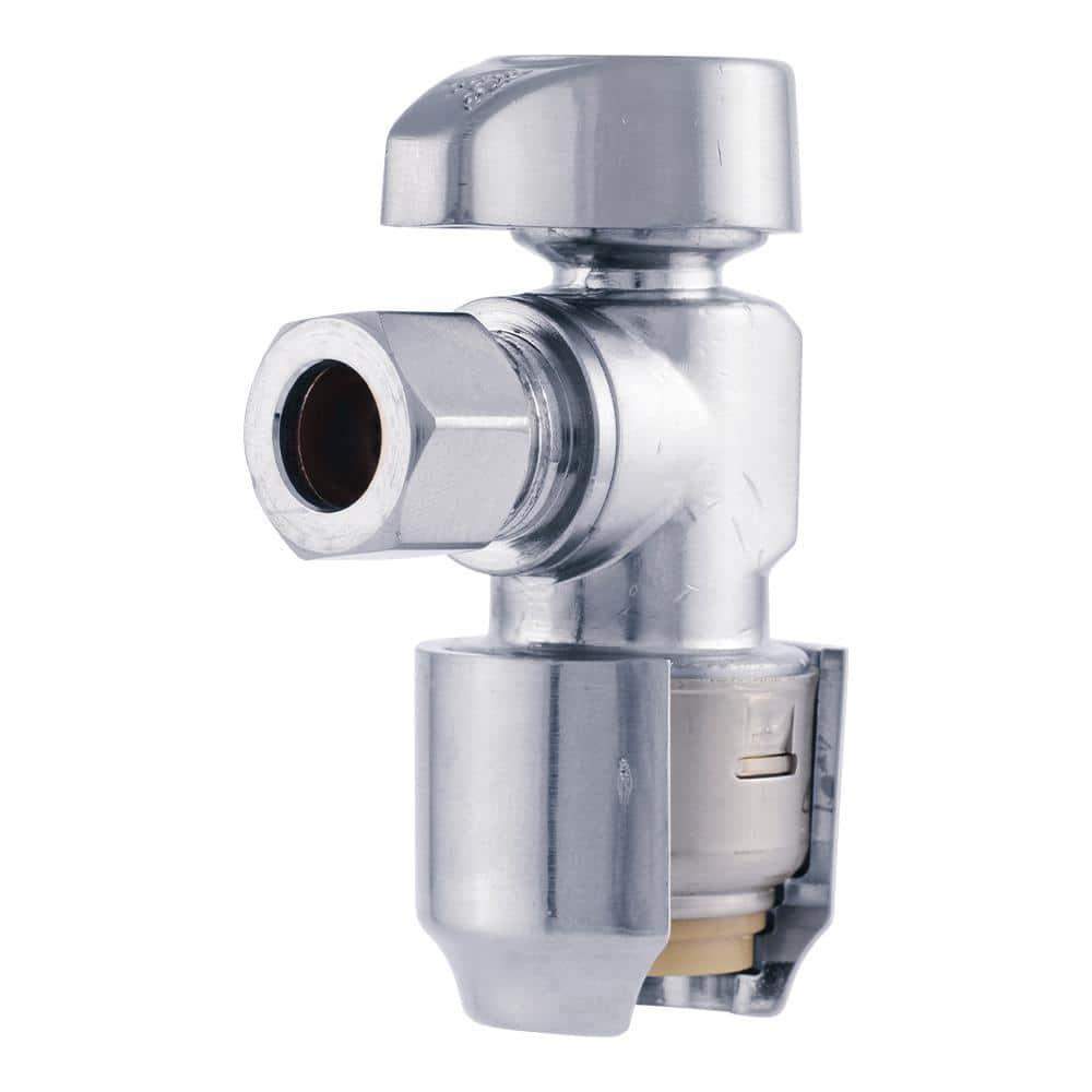 Max 1/2 in. Push-to-Connect x 3/8 in. O.D. Compression Chrome-Plated Brass Quarter-Turn Angle Stop Valve - lhebfh12kepa2yphfw0w@2x.jpg