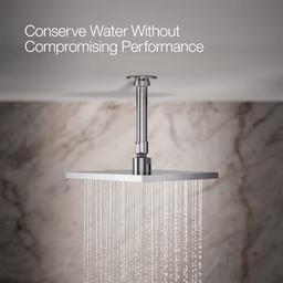 Contemporary Square 8" Single Function 2.5 GPM Rainhead with MasterClean Sprayface and Katalyst Air-Induction Technology - lhfwjxa3wwwjxrpgh7nx@2x.jpg
