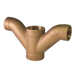 DWV Double Combination Wye and 45 deg Elbow, 1-1/2 in, C, Copper - lhu7txxryacqe2hwm4rf@2x.jpg