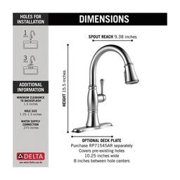 Cassidy™ Kitchen Faucet, Deck Mount, ADA, 1 Lever Handle, 1 or 3-Hole, Lumicoat Arctic Stainless - lio0a4xrcoyc53z7jgnd@2x.jpg
