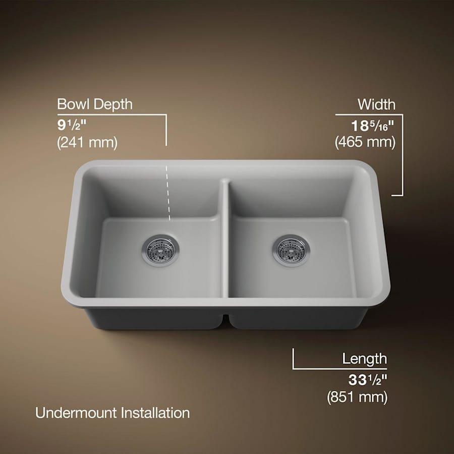 Cairn 33-1/2" Undermount Double Equal Bowl Neoroc Granite Composite Kitchen Sink with Right Sink Rack Included - lkavq4ff6ox2jmuarype@2x.jpg