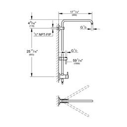 Retro-Fit Shower with 25" Center to Center Slide Bar, Rain Shower Arm, and Hose - ll9yva33mjbxcgsb7tds_x500.jpg