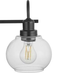 Halyn 23 in. 3-Light Matte Black Bathroom Vanity Light with Clear Glass Shades - llpzohj2phiyc8ihhlmw@2x.jpg