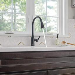 Fairbury 2S Single-Handle Pull-Down Sprayer Kitchen Faucet in Matte Black - lls70t1brad4aphdxsvd@2x.jpg