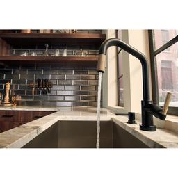 Litze Single Handle Angled Spout SmartTouch Pull Down Kitchen Faucet with Knurled Handle and On/Off Touch Activation - Limited Lifetime Warranty (5 Year on Electronic Parts) - lmnnqzilo22ruyfntexq_x500.jpg