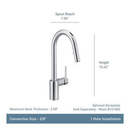 Align Smart Faucet 1.5 GPM Single Hole Pull Down Kitchen Faucet with Voice Control - lmpgwi8wojxmgcbyrmcj_x500.jpg
