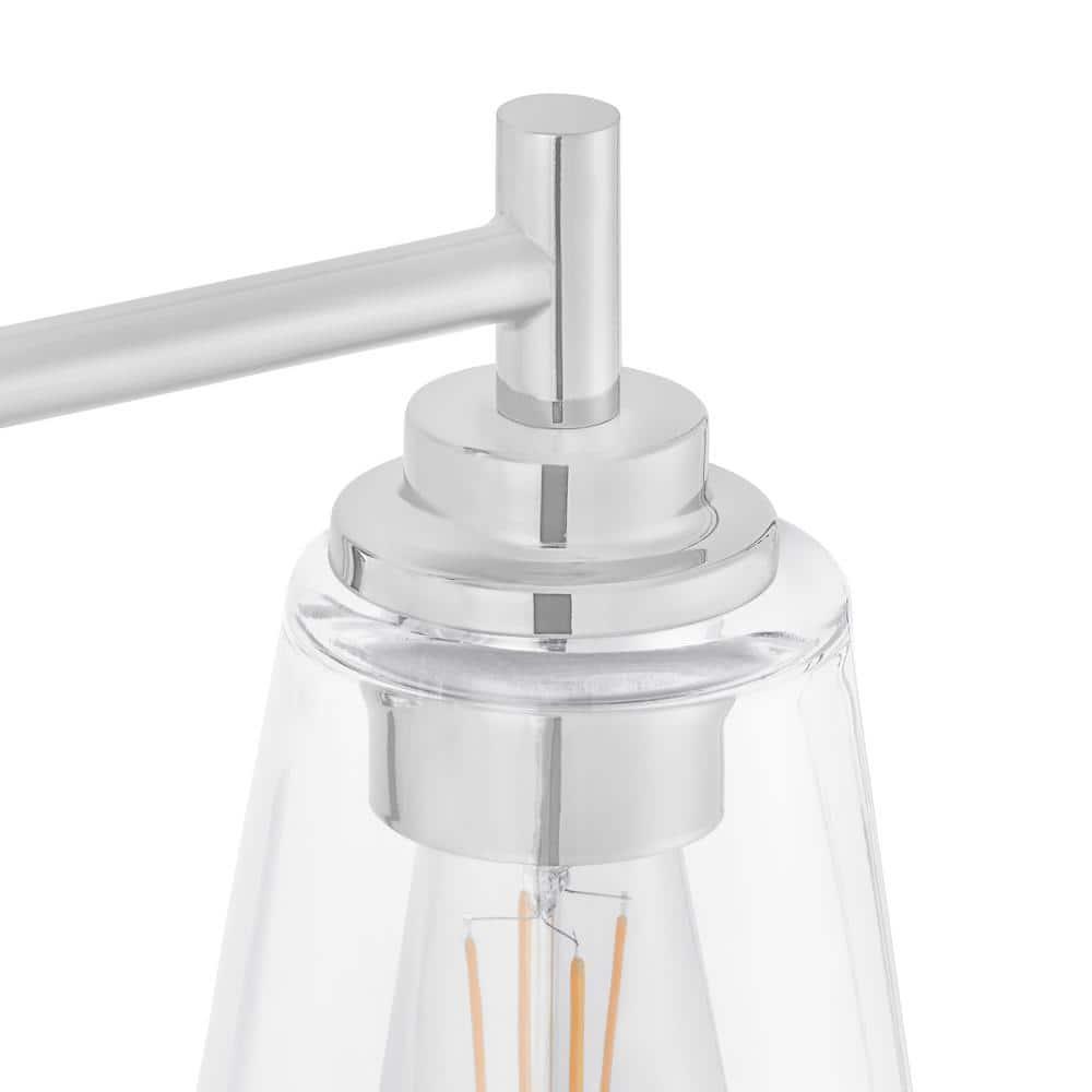 Wakefield 15 in. 2-Light Chrome Modern Vanity with Clear Glass Shades - lnef5pqvdm2zfshaoowt@2x.jpg
