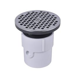 72000 Floor Drain, 3 or 4 in Outlet, Socket, 6 in Round Polished Chrome Top - lohewwjsmakrpk5iyvoe_800x500@2x.jpg