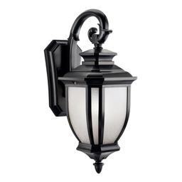 Salisbury Single Light 19" Tall Outdoor Wall Sconce with Linen Glass Panels - lonxrra9c3bvfjtxiocs@2x.jpg