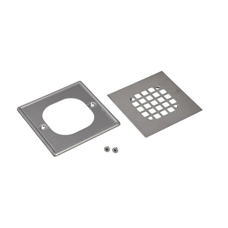 130 Series Square Snap-In Shower Strainer in Brushed Nickel - loxstz8yzydwctswijde@2x.jpg