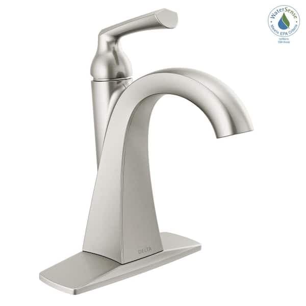 Delta Pierce Single Hole Single-Handle Bathroom Faucet in SpotShield Brushed Nickel 15899LF-SP - lpxqr0t0iyioppgnqcns@2x.jpg