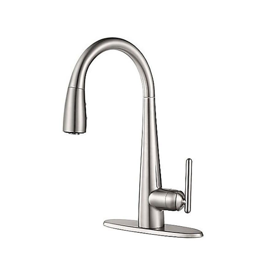 Lita™ Kitchen Faucet, Deck Mount, ADA, 1 Lever Handle, 1 or 3-Hole, Stainless Steel - lreicnb3p1hgo53l8cyb@2x.jpg
