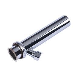 Tubular Tailpiece, 1-1/2 in, Tube x Direct Connect, 17 ga, Polished Chrome - lsku8niqbub9lvu1bxps@2x.jpg