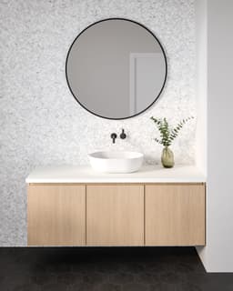 Allora 8.5" x 10" Hexagon Matte Porcelain Tile in Solid Black - lsns1cpm5iawm18z4iba@2x.jpg