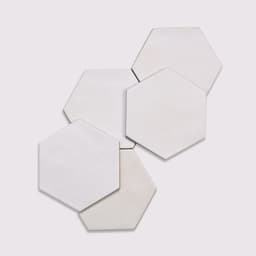 Celine 4" Hexagon Matte Porcelain Floor and Wall Tile in Blue - lt7sg9xxpv9amobymjew@2x.jpg