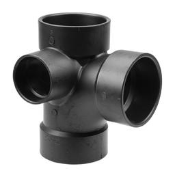 DWV Left Hand Side Outlet Sanitary Tee, 3 x 3 x 3 x 2 in, Hub, ABS - ltzek8ieidoi25ceaigf@2x.jpg