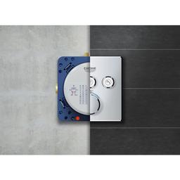 Grohtherm Three Function Thermostatic Valve Trim Only with Four Knob / Push Button Handles, Integrated Diverter, and Volume Control - Less Rough In - luhldj1y5mjp0kdgxmgr@2x.jpg