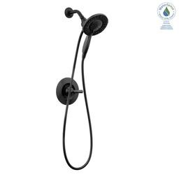 Arvo In2ition 2-in-1 Rough-in Valve Included Single-Handle 4-Spray Shower Faucet 1.75 GPM in Matte Black - lwieiam8iobcqsse33l4@2x.jpg