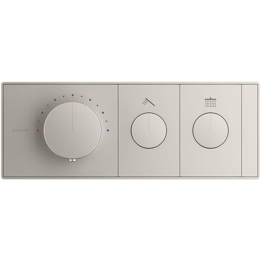 Anthem Two Function Thermostatic Valve Trim Only with Single Knob Handle, Integrated Diverter, and Volume Control - Less Rough In - lwlt4kjxw8jxmskzsp24@2x.jpg