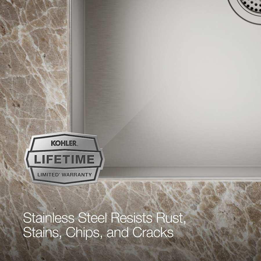 Vault 24" Undermount Single Basin Stainless Steel Kitchen Sink with SilentShield Technology - lwybmrmr2yogsspkbtxv@2x.jpg