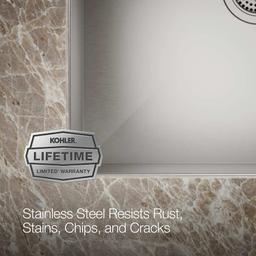 Vault 24" Undermount Single Basin Stainless Steel Kitchen Sink with SilentShield Technology - lwybmrmr2yogsspkbtxv@2x.jpg