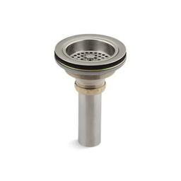 Manual Sink Strainer With Tailpiece, Duostrainer® Solid Brass, Vibrant® Brushed Vibrant Brushed Nickel - lyanlzadxmt4icee7jzs@2x.jpg
