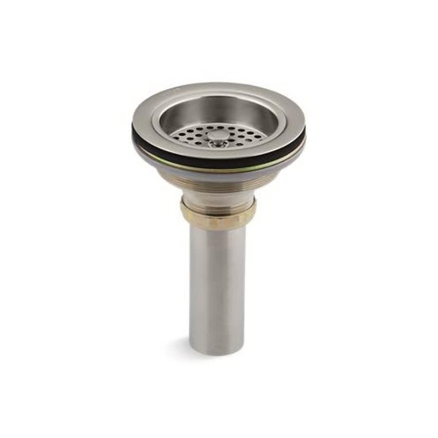Manual Sink Strainer With Tailpiece, Duostrainer® Solid Brass, Vibrant® Brushed Vibrant Brushed Nickel - lyanlzadxmt4icee7jzs@2x.jpg