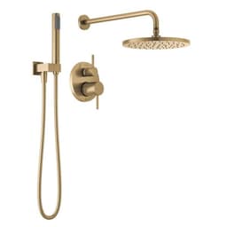 Delta Modern Gold 1-Spray Raincan Wall Mount Fixed and Handheld Shower Head 1.75 GPM in Champagne Bronze 342702-CZ - lycotsfo4nj6rbzilcrb@2x.jpg