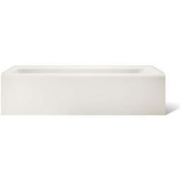 Bellwether Bath Tub 66" L x 32" W Cast Iron Soaking for Three Wall Alcove Installations with Integral Apron and Left Drain - lydrgln2t1owofmk44bj@2x.jpg