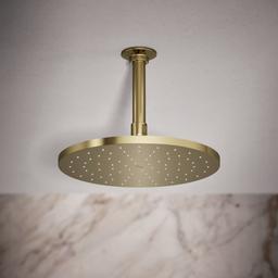 Contemporary Round 10" Single Function 2.5 GPM Rainhead with MasterClean Sprayface and Katalyst Air-Induction Technology - lz5wuxo3r6bsnumxns3b@2x.jpg