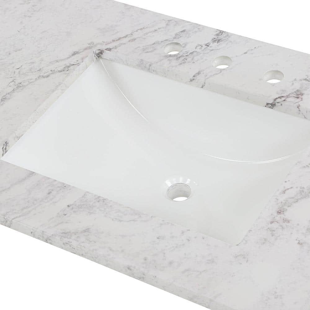 61 in. W x 22 in. D Cultured Marble White Rectangular Double Sink Vanity Top in Lunar - m2sic56xpvhrghxfryp2@2x.jpg