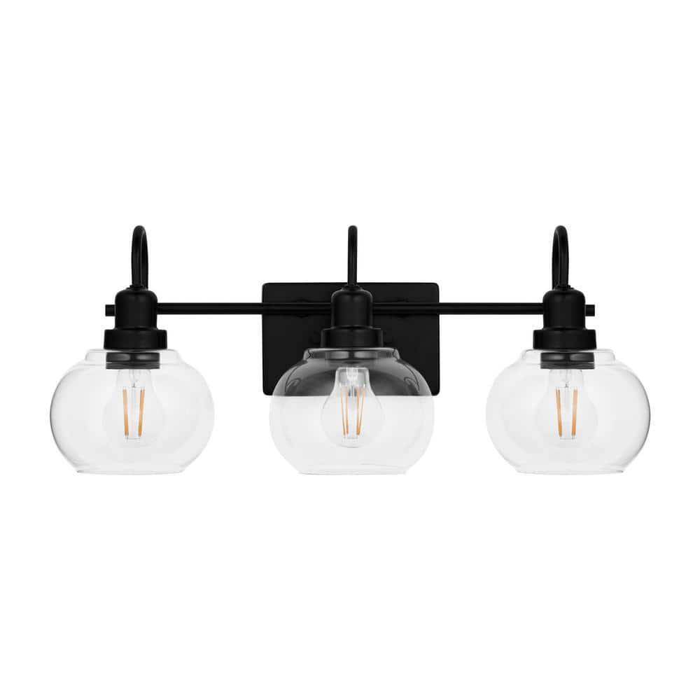 Halyn 23 in. 3-Light Matte Black Bathroom Vanity Light with Clear Glass Shades - m5mjlx0nbhbh7htdigtw@2x.jpg