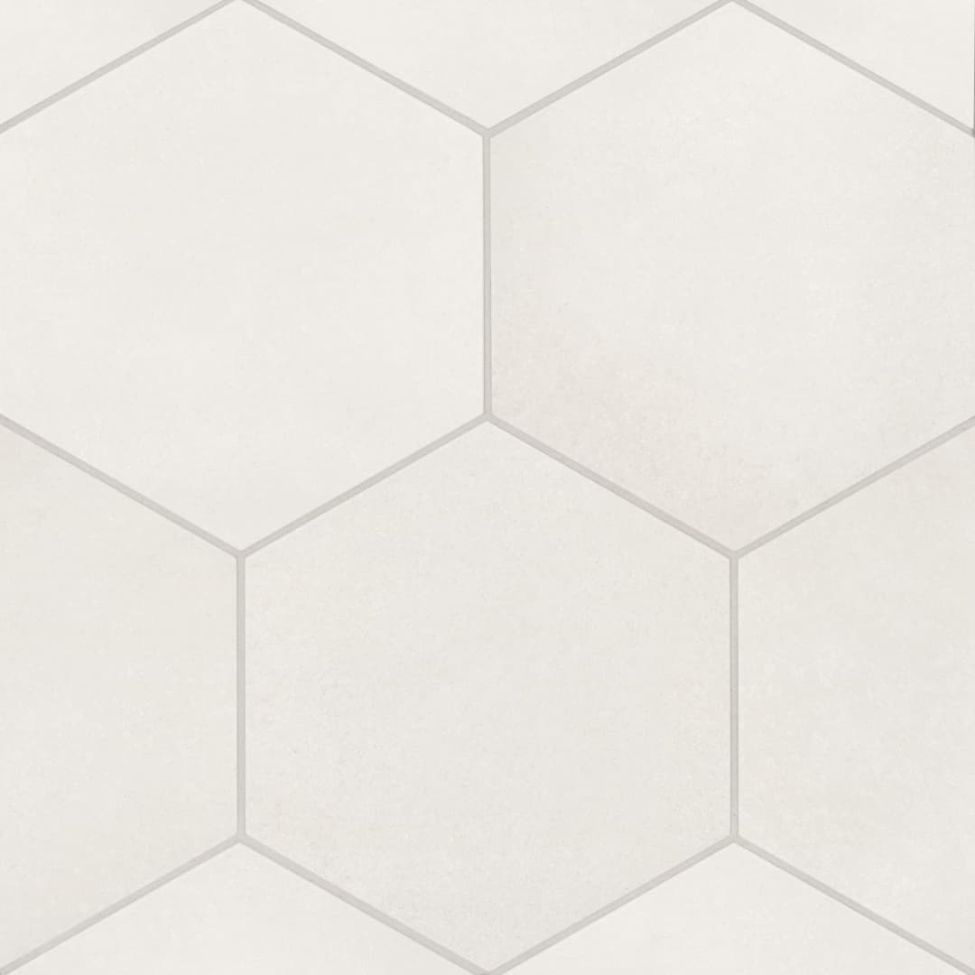 Makoto 10" x 11.5" Hexagon Matte Porcelain Tile in Shoji White - m6nwgfltkzvdmellc13h@2x.jpg