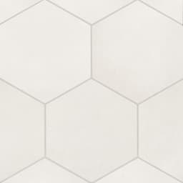 Makoto 10" x 11.5" Hexagon Matte Porcelain Tile in Shoji White - m6nwgfltkzvdmellc13h@2x.jpg