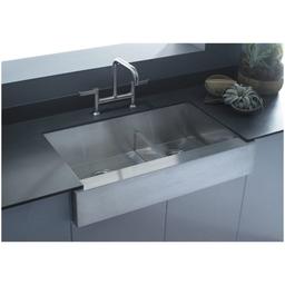 Vault 36" Double Basin Under-Mount 18-Gauge Stainless Steel Kitchen Sink with Self Trimming and Smart Divide - Includes Basin Rack - m9uvaxwummru7x7tnrft_x500.jpg