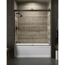Levity 62" High x 59-5/8" Wide Bypass Frameless Tub Door with Clear Glass - mar8obfkdjhlr4s1zqgg_x500.jpg