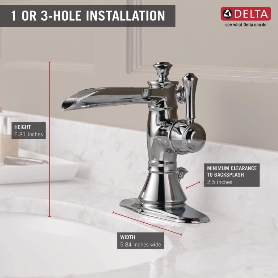 Cassidy Single Hole Waterfall Bathroom Faucet with Pop-Up Drain Assembly - Includes Lifetime Warranty - mcprulbw9ewkccc4ogit@2x.jpg