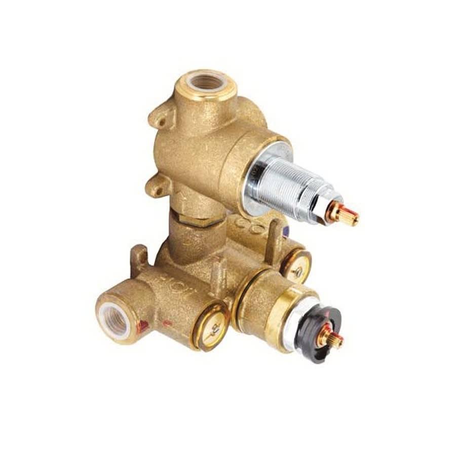 2-Port Thermostatic Rough-In Valve, 1/2 in, FNPT, 45 psi, 2 Ways, 45 psi, 10.25 gpm, Solid Brass Body - mei7ophydl8bkedur3o9@2x.jpg