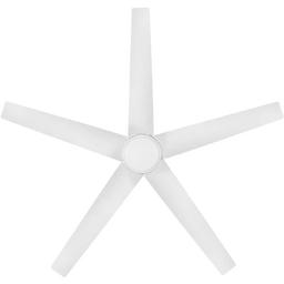 Mena 54 in. White Color Changing LED Indoor/Outdoor Hugger Matte White Ceiling Fan with Light and Remote - melksosrlkviyd6l8s90@2x.jpg