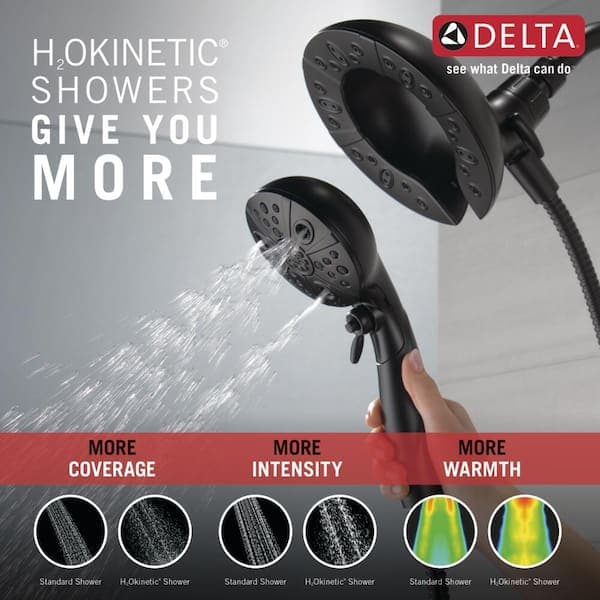 Delta Vesna In2ition Two-in-One Single-Handle 5-Spray Tub and Shower Faucet in Matte Black (Valve Included) 144789-BL-I - mex3kidp1ly6chfvrus5@2x.jpg