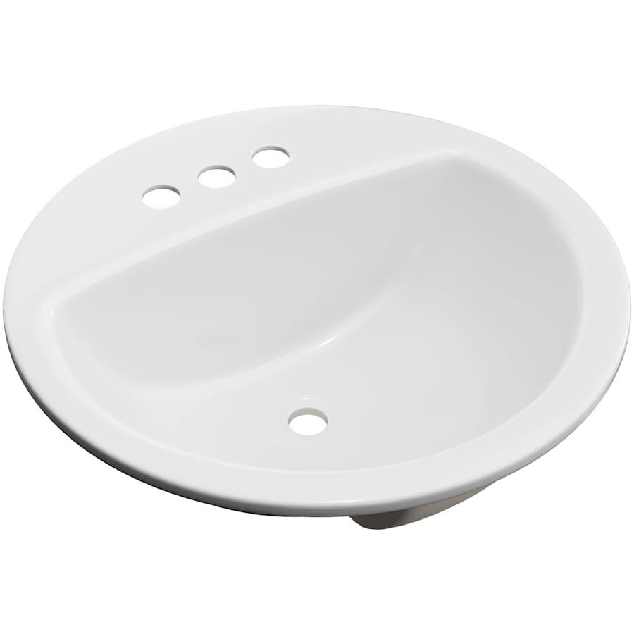 Rockaway 19" Circular Vitreous China Drop In Bathroom Sink with Overflow and 3 Faucet Holes at 4" Centers - mfir8hleonnmnlqxldg9@2x.jpg