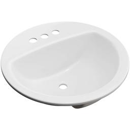 Rockaway 19" Circular Vitreous China Drop In Bathroom Sink with Overflow and 3 Faucet Holes at 4" Centers - mfir8hleonnmnlqxldg9@2x.jpg