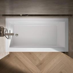 Underscore 60" Soaking Bathtub for Three Wall Alcove Installation with Left Drain and 68 Gallon Water Capacity - mgbdgfe7dw5u56eablwk@2x.jpg