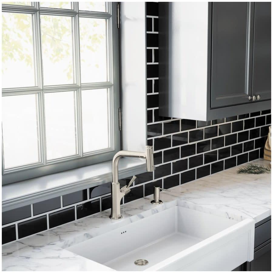 Locarno Select 1.75 GPM Pull Out Kitchen Faucet HighArc Spout with Magnetic Docking & Toggle Spray Diverter - Limited Lifetime Warranty - mgmi4skwqhi4ssaeluf5@2x.jpg