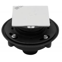 Shower Rough Kit, For 2 in, No-Hub Drain Body, Brass Drain Throat, Cast Iron Drain Body with Reversible Membrane Collar, Acid Resistant - mhgsypmjkb35bzkyzu8o@2x.jpg