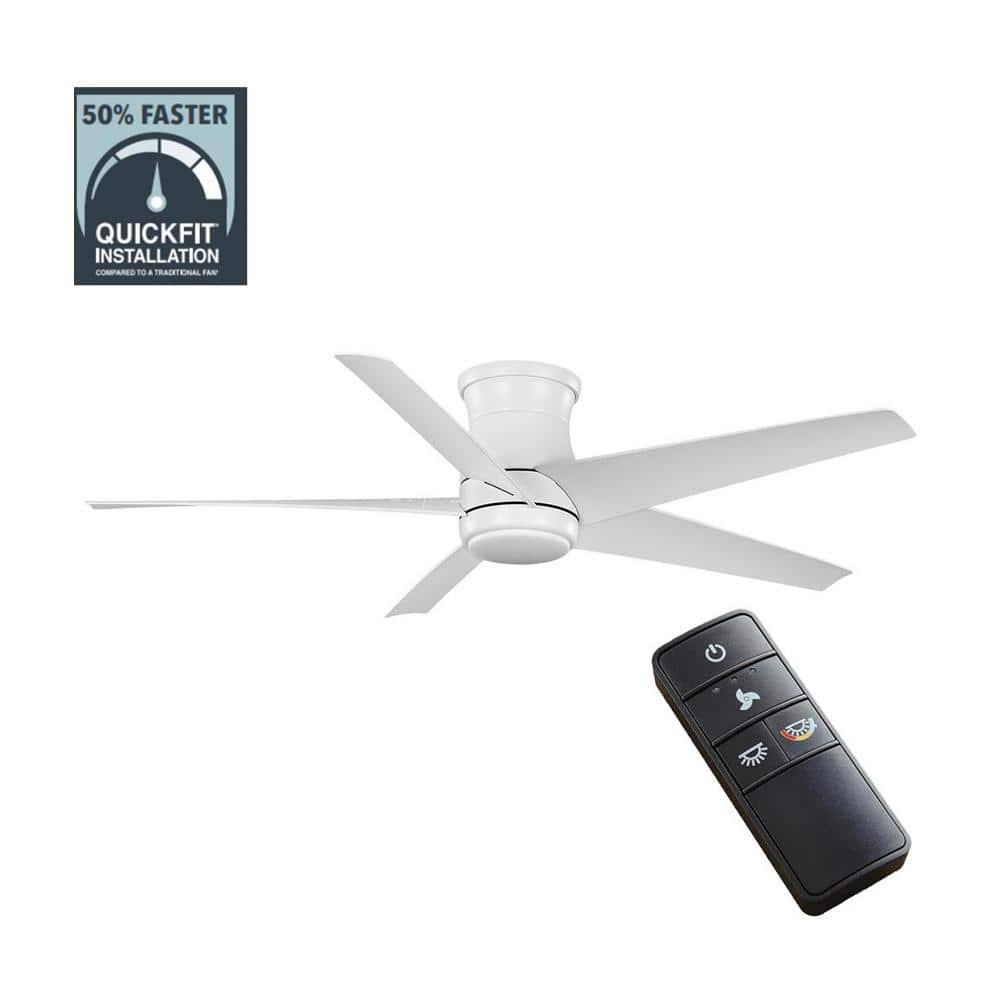 Mena 54 in. White Color Changing LED Indoor/Outdoor Hugger Matte White Ceiling Fan with Light and Remote - mhys9dzqthi2iqfn5zbc@2x.jpg