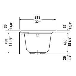 Architec Alcove Tub, 60 x 32 x 19-1/4 in, Left Hand Drain, White - mikt4pdzbstv00l41yvt@2x.jpg